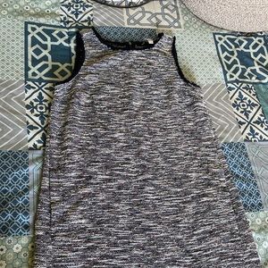 The loft sweater dress womens black medium